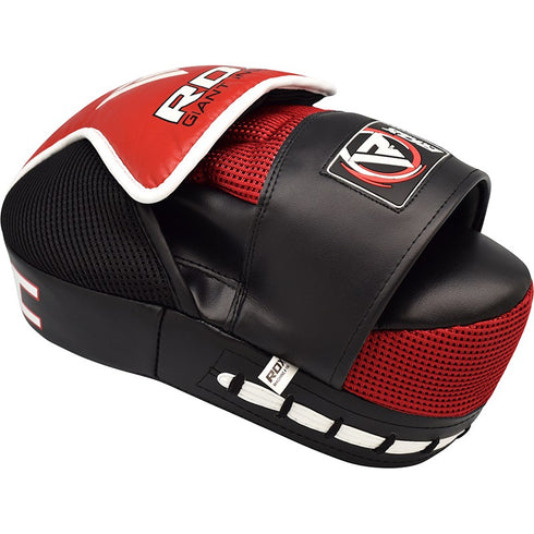 RDX T2 RED CAVAR CURVED BOXING PADS-6
